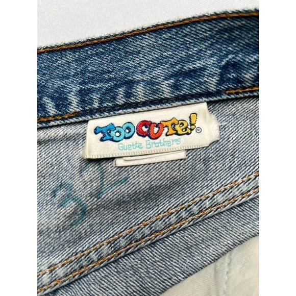 𝅺VERY RARE Too Cute x Guetta Brothers Vintage Droopy Dog Levi’s Shorts - Picture 4 of 13